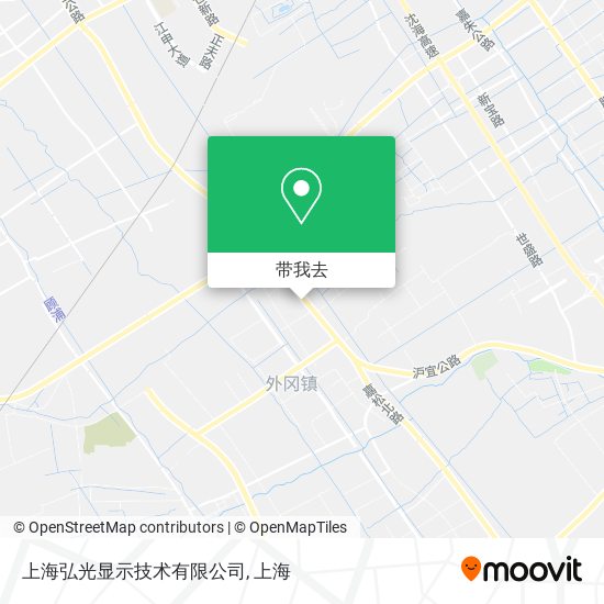上海弘光显示技术有限公司地图