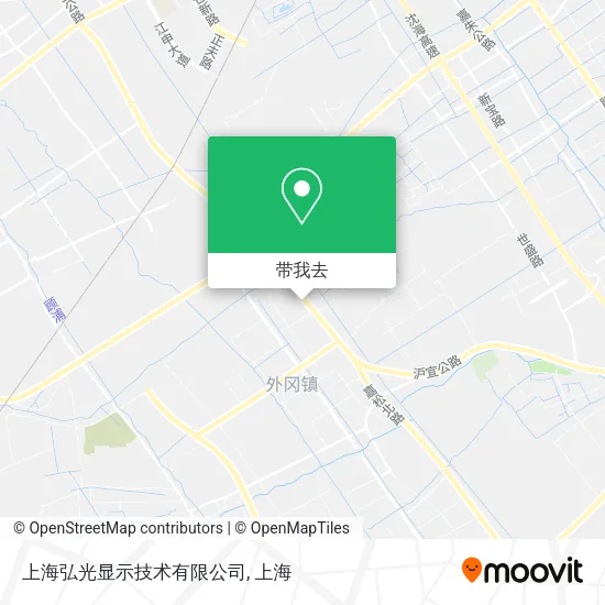 上海弘光显示技术有限公司地图
