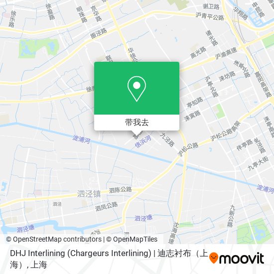 DHJ Interlining (Chargeurs Interlining) | 迪志衬布（上海）地图