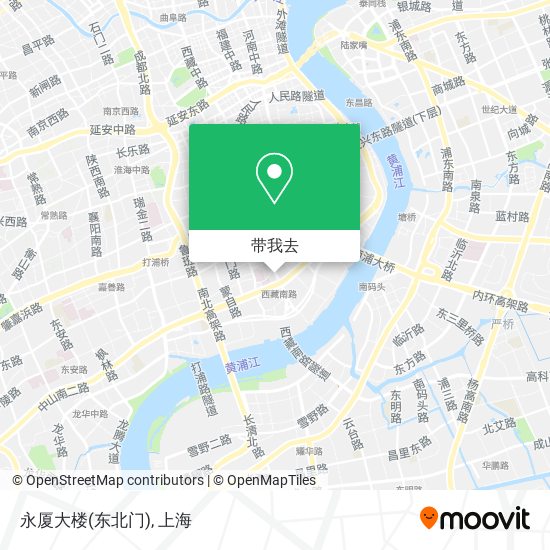 永厦大楼(东北门)地图