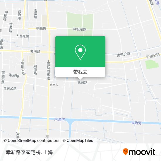 幸新路季家宅桥地图