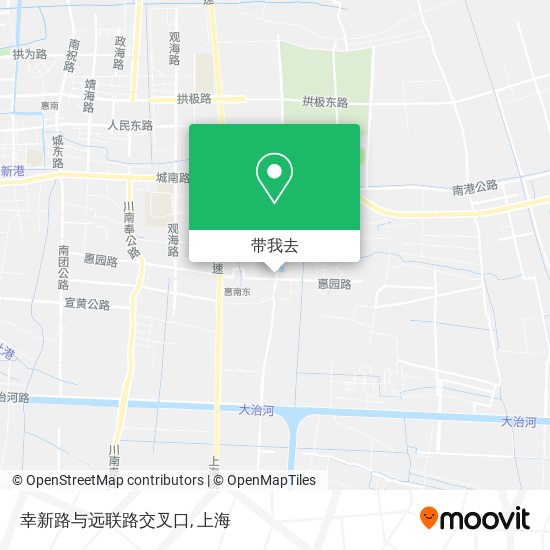 幸新路与远联路交叉口地图