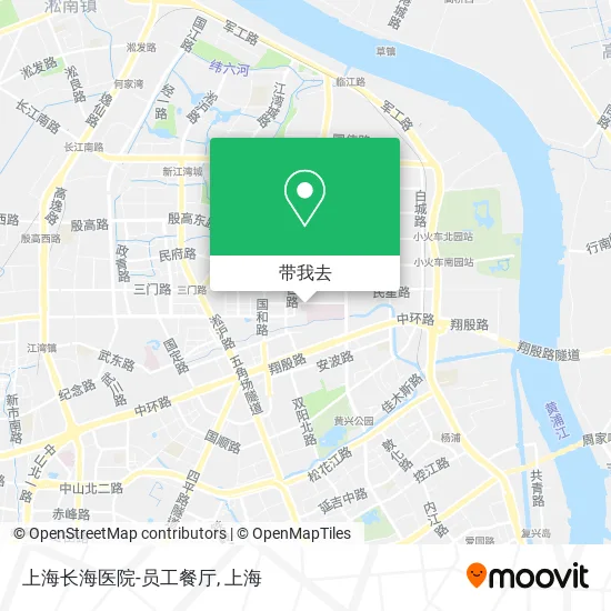 上海长海医院-员工餐厅地图
