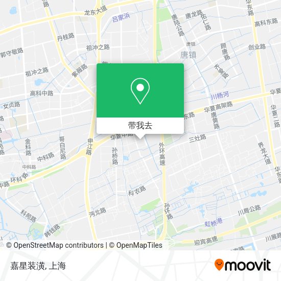 嘉星装潢地图