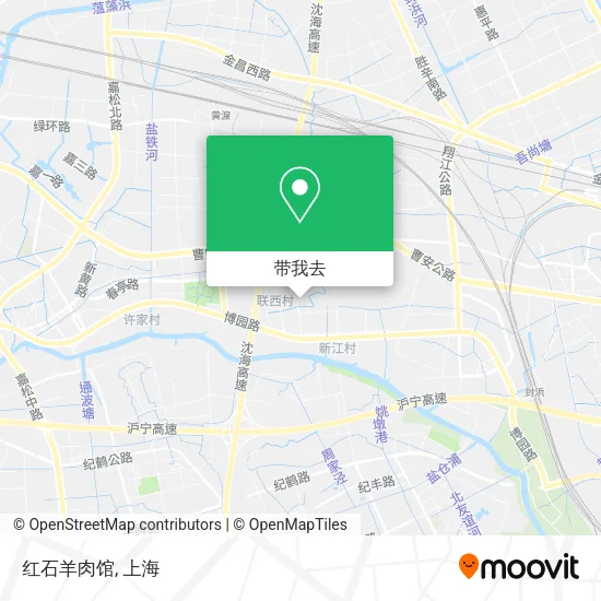 红石羊肉馆地图