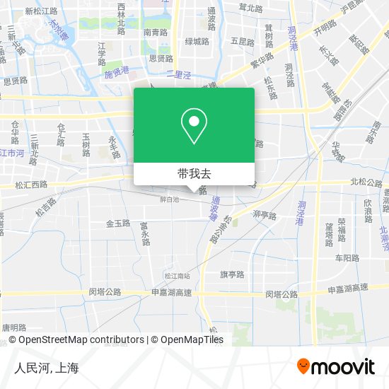 人民河地图