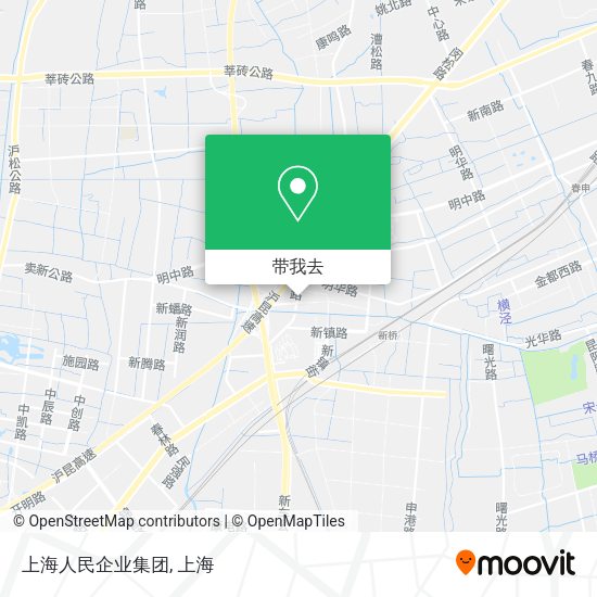 上海人民企业集团地图