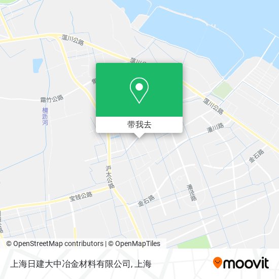 上海日建大中冶金材料有限公司地图