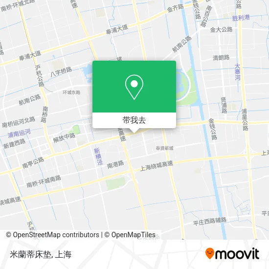 米蘭蒂床垫地图
