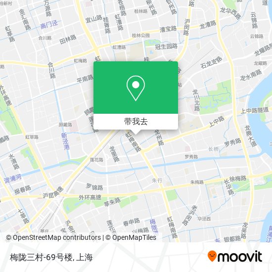 梅陇三村-69号楼地图