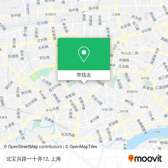 北宝兴路一十弄12地图