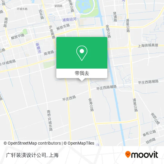 广轩装潢设计公司地图