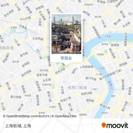 上海歌城地图