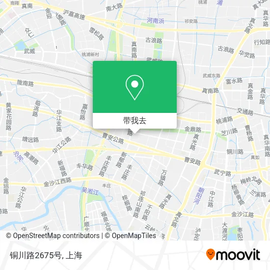 铜川路2675号地图