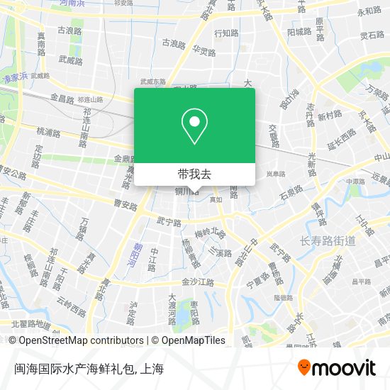 闽海国际水产海鲜礼包地图