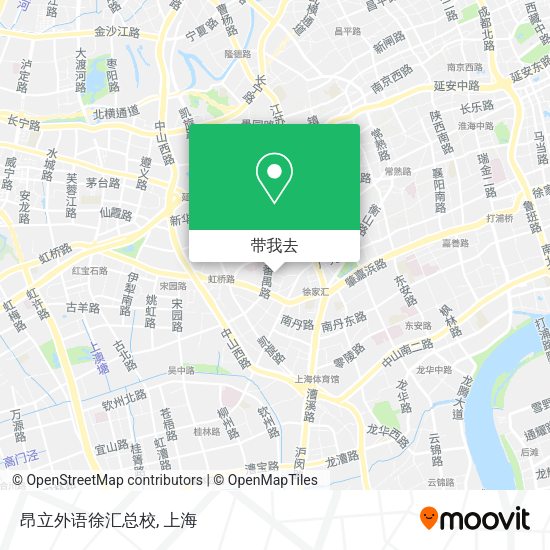 昂立外语徐汇总校地图