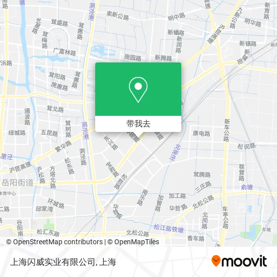 上海闪威实业有限公司地图