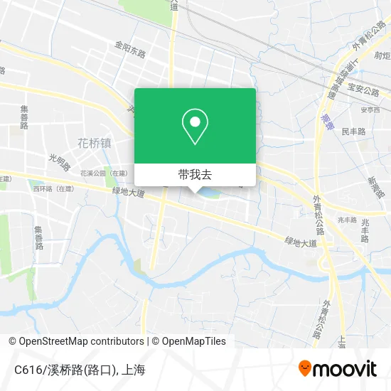 C616/溪桥路(路口)地图
