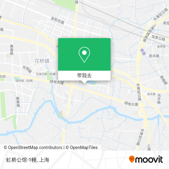 虹桥公馆-1幢地图