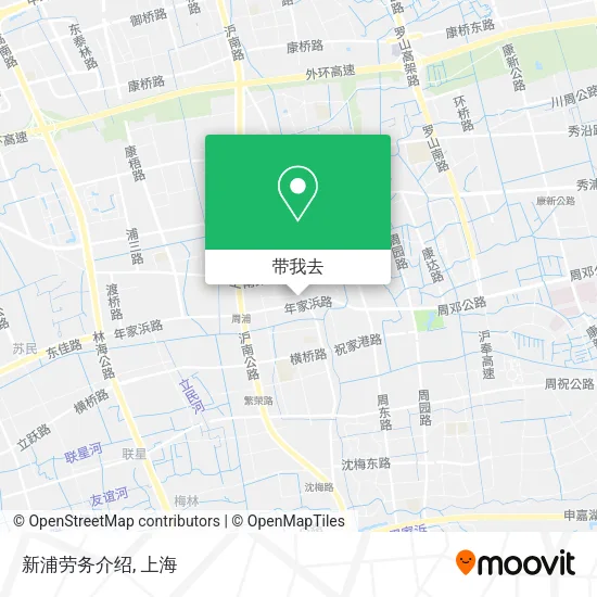 新浦劳务介绍地图