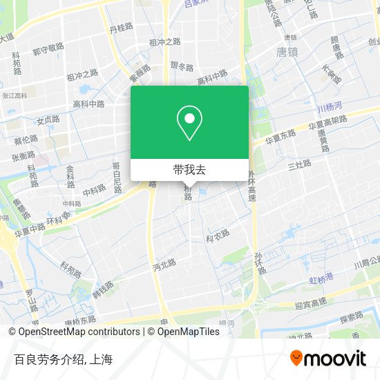百良劳务介绍地图