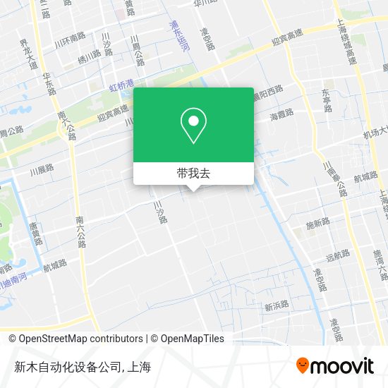 新木自动化设备公司地图
