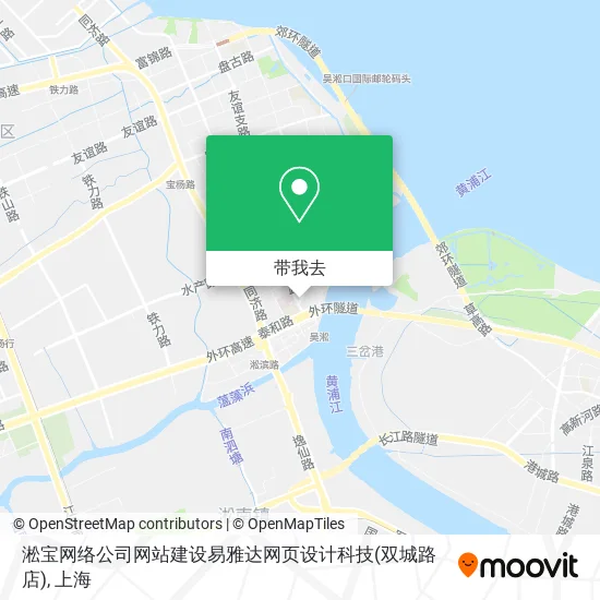 淞宝网络公司网站建设易雅达网页设计科技(双城路店)地图