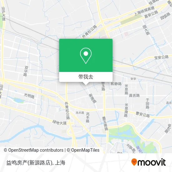 益鸣房产(新源路店)地图