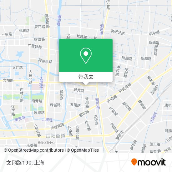 文翔路190地图