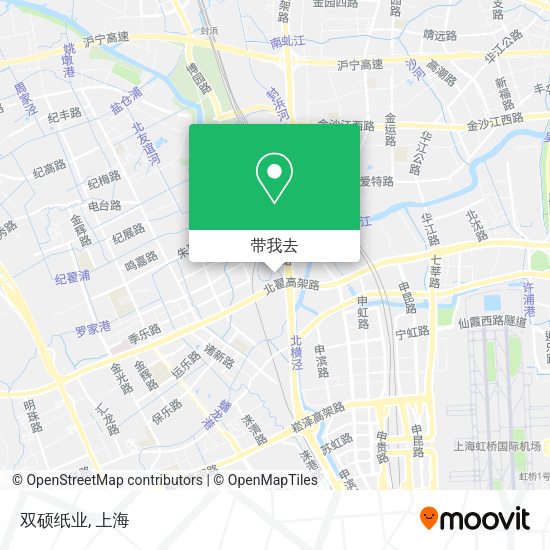 双硕纸业地图