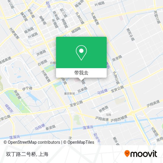 双丁路二号桥地图