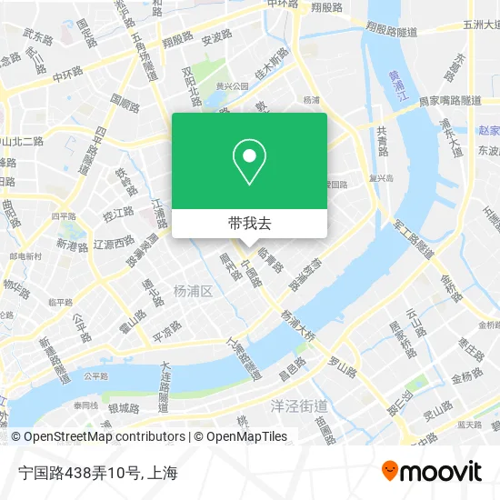 宁国路438弄10号地图