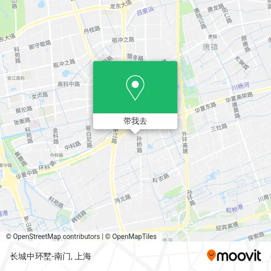 长城中环墅-南门地图
