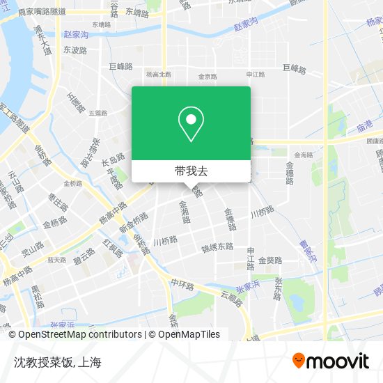 沈教授菜饭地图