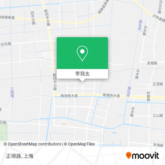 正琅路地图