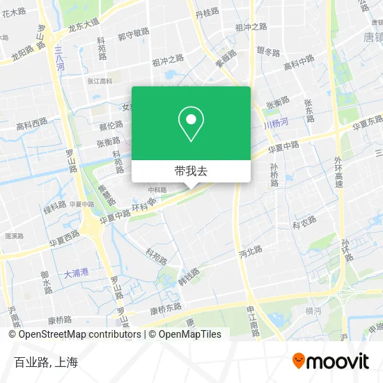百业路地图