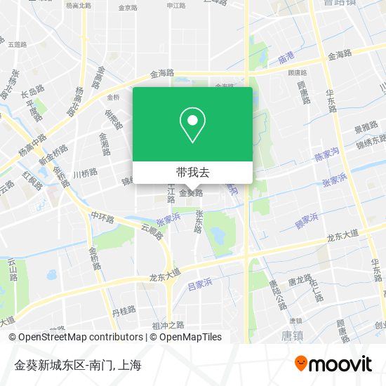 金葵新城东区-南门地图