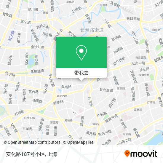 安化路187号小区地图