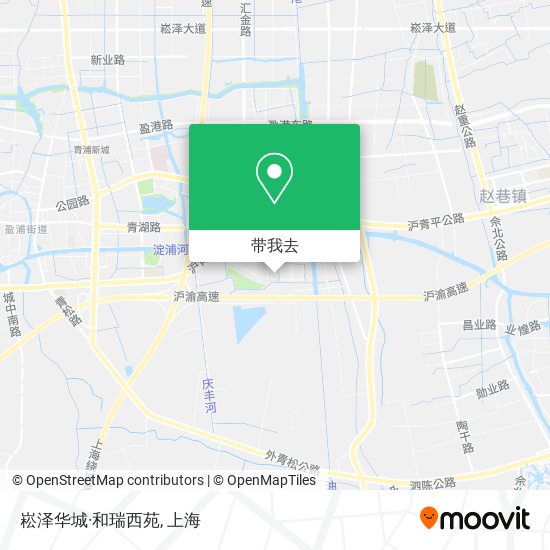 崧泽华城·和瑞西苑地图