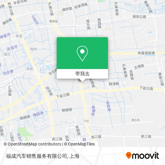 福成汽车销售服务有限公司地图