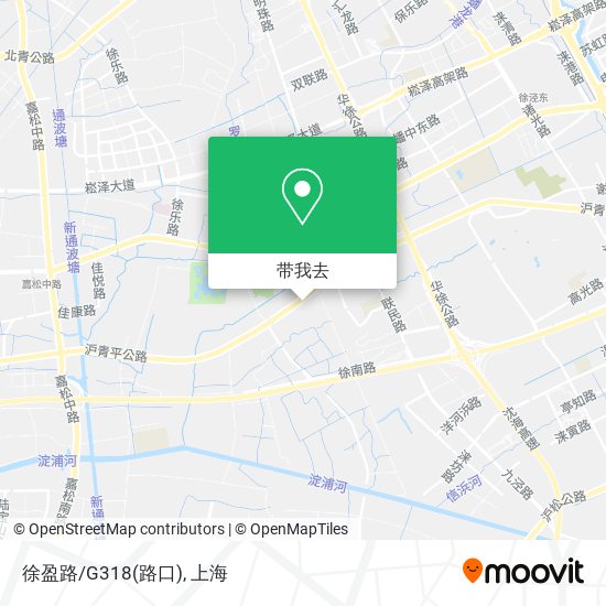 徐盈路/G318(路口)地图