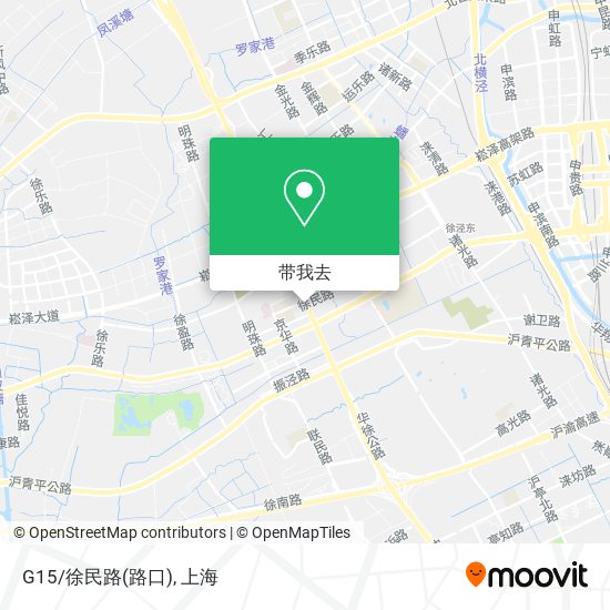 G15/徐民路(路口)地图