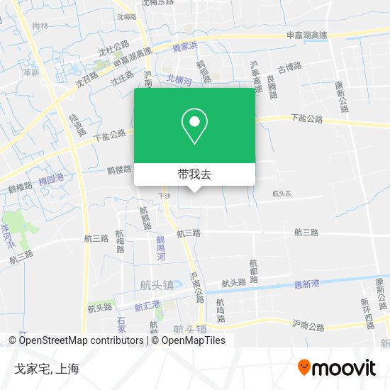 戈家宅地图