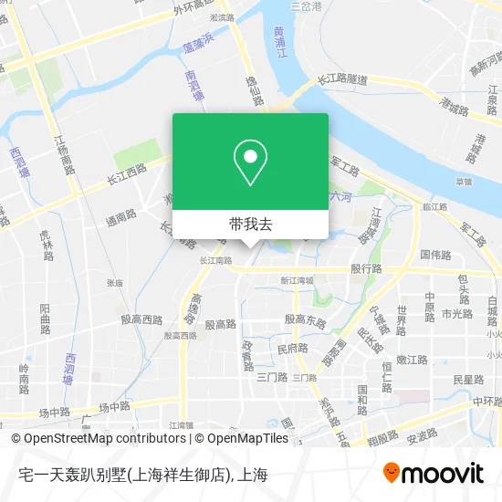 宅一天轰趴别墅(上海祥生御店)地图