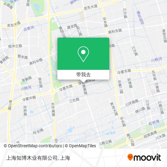 上海知博木业有限公司地图