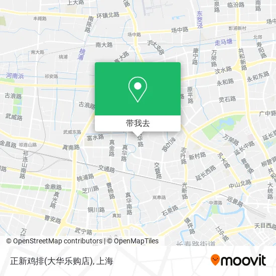 正新鸡排(大华乐购店)地图