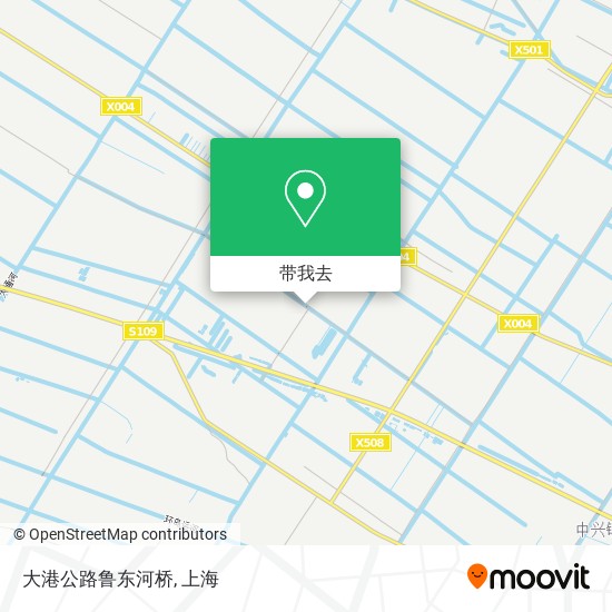 大港公路鲁东河桥地图