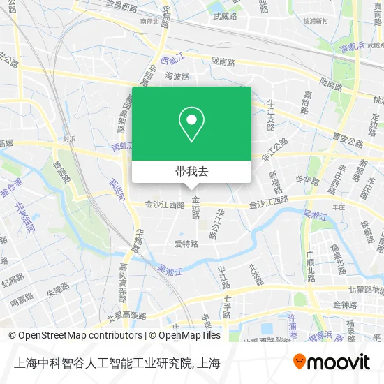 上海中科智谷人工智能工业研究院地图