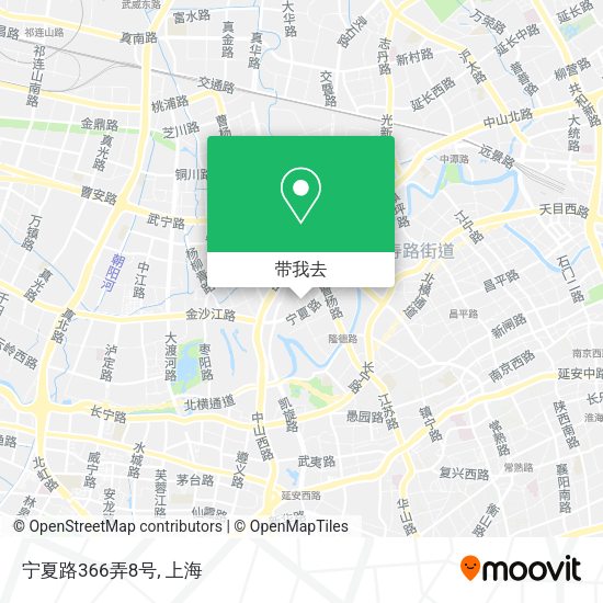 宁夏路366弄8号地图