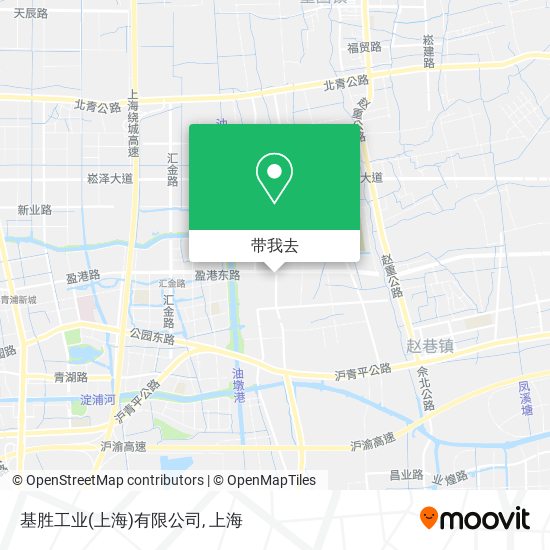 基胜工业(上海)有限公司地图